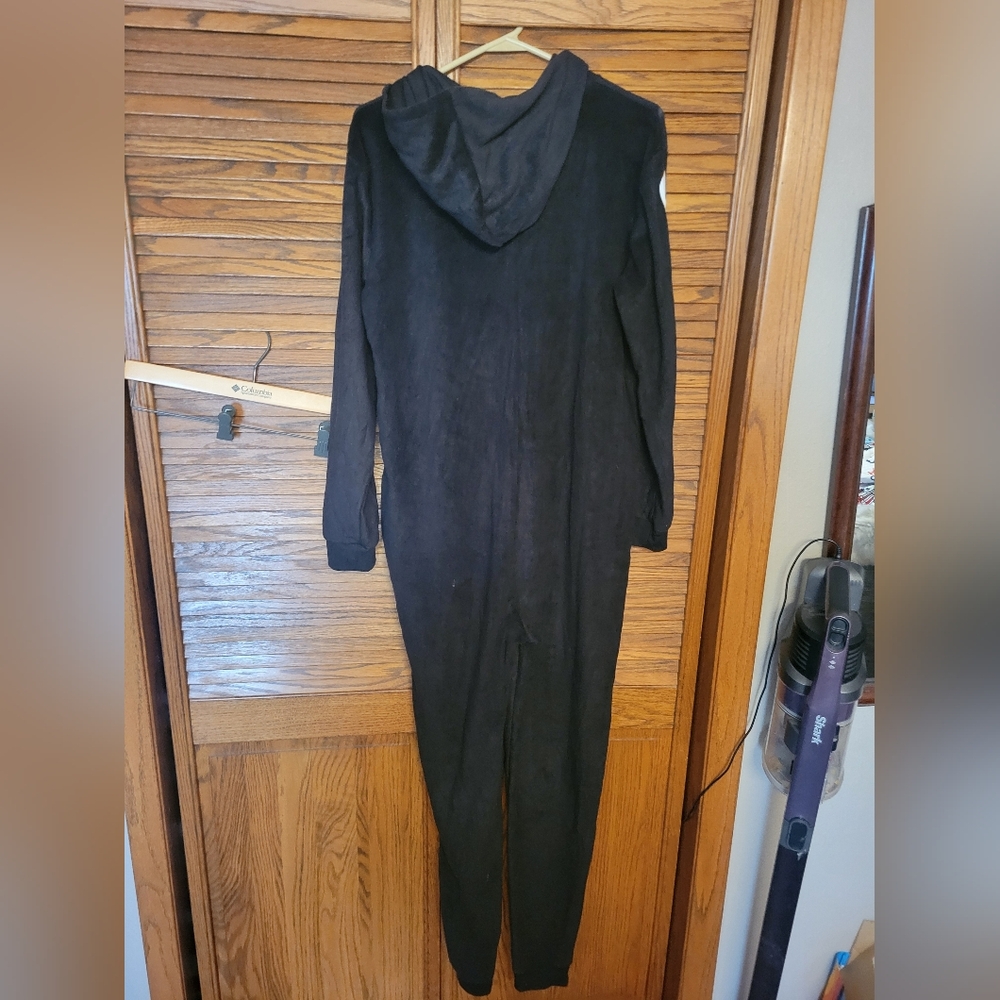 Better Together NWOT Black Skeleton Print Onesie/Costume Size Medium Unisex‎ - Picture 2 of 5